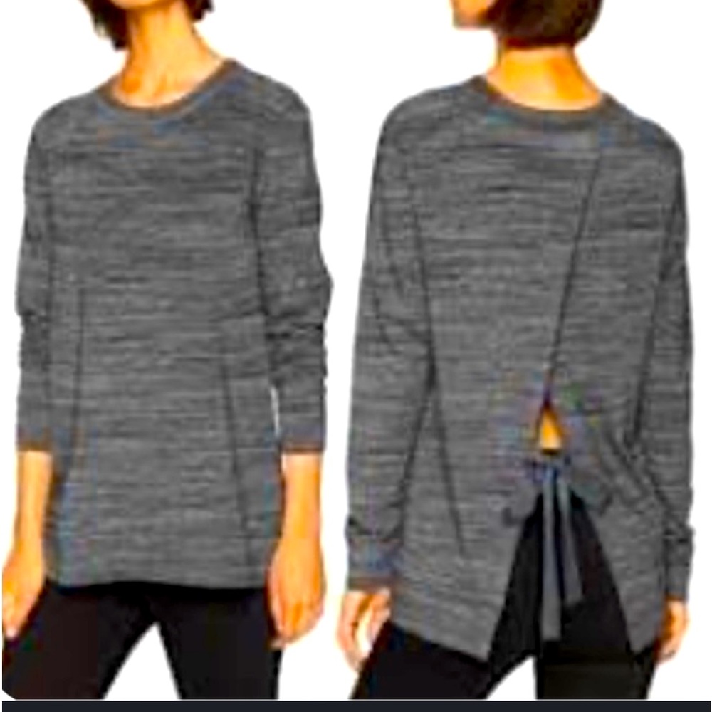 Daily Ritual tie Back Sweatshirt